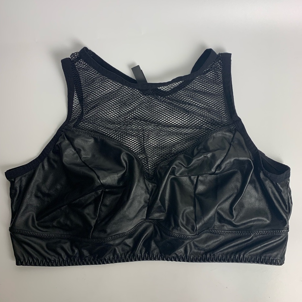 Torrid Fishnet Top Black Size 14/16 New Without Tags